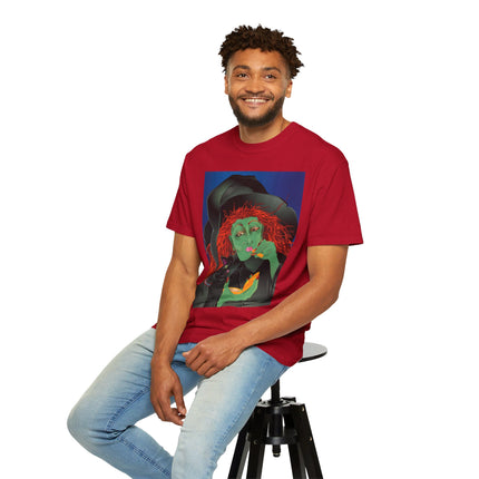 Mirror, Mirror A Witch's Touch Unisex Garment-Dyed T-shirt