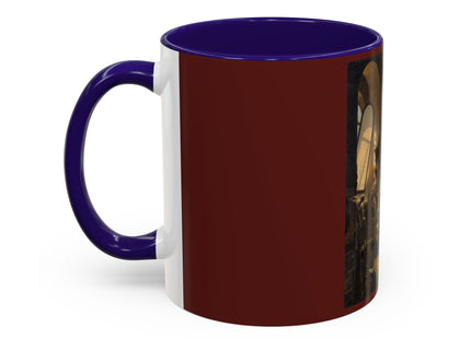 Raphael and his Muse in the Atelier by Vincenzo Abbati Colorful Mugs (11oz, 15oz)