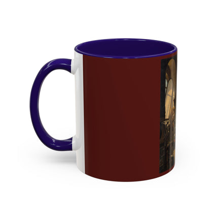 Raphael and his Muse in the Atelier by Vincenzo Abbati Colorful Mugs (11oz, 15oz)