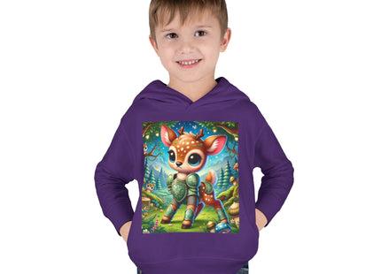 Fawn Defender Toddler Pullover Fleece Hoodie
