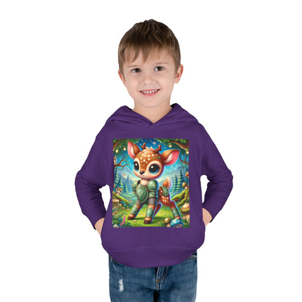 Fawn Defender Toddler Pullover Fleece Hoodie
