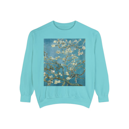 Almond Blossom by Vincent van Gogh Unisex Garment-Dyed Sweatshirt