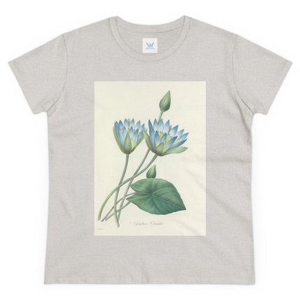 Choix des plus belles fleurs, Plate 055 by Pierre Joseph Redouté  Women's Midweight Cotton Tee