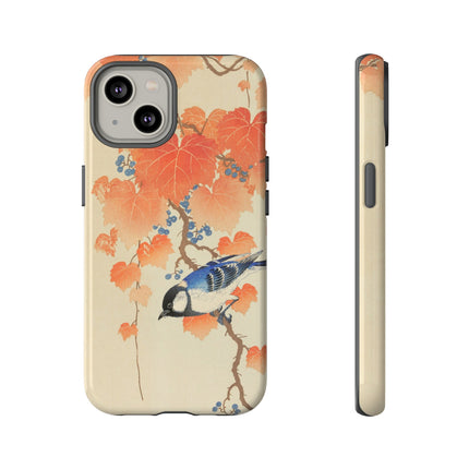 Japanese Bird and Branch by Ohara Koson Phone Cases