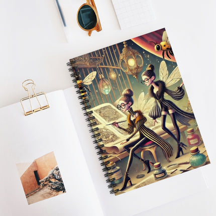 Fairy Designers Spiral Notebook - Ruled Line