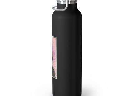 Woman Waiting for her Beloved at 1:59 by Kobayashi Kaichi Copper Vacuum Insulated Bottle, 22oz