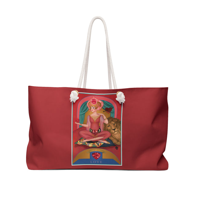 July & Ruby (from the Gem Series) by Sofia Chiostri Weekender Bag