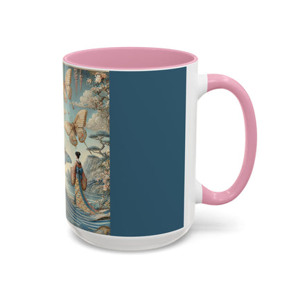 Butterfly Empress Colorful Mug – Graceful Butterflies & Timeless Elegance