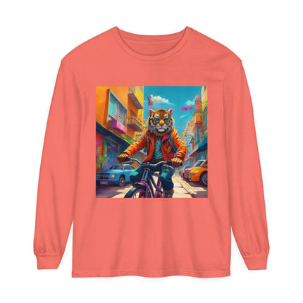 Urban Bike Ride Long Sleeve T-Shirt