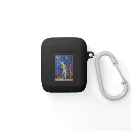 Smoke and Secrets: A Glamorous Encounter in Prohibition Era AirPods Case