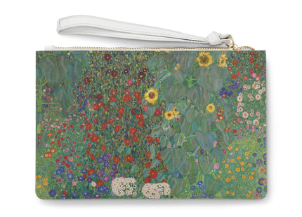 Farm Garden With Sunflowers Clutch Bag
