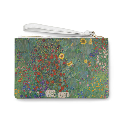 Farm Garden With Sunflowers Clutch Bag