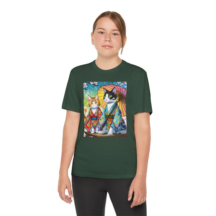 Kimono Kitties Youth Competitor Tee
