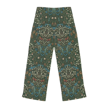 Blackthorn by William Morris Women's Pajama Pants (AOP)
