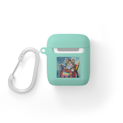 Whiskered Wanderings AirPods Case Cover