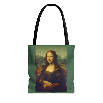 Mona Lisa by Leonardo da Vinci Tote Bag (AOP)