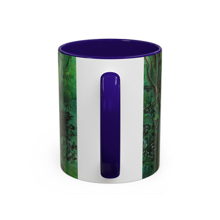 Route en forêt by Raoul Dufy Colorful Mugs (11oz, 15oz)