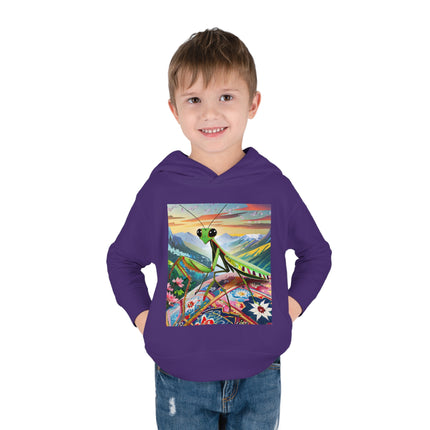 The Joyful Mantis Toddler Pullover Fleece Hoodie