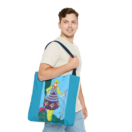 Exquisite Elegance by Umberto Brunelleschi Tote Bag (AOP)