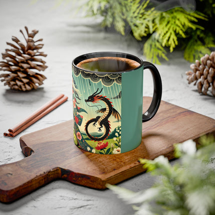 The Dragon Fairy’s Stride Colorful Mugs (11oz, 15oz)