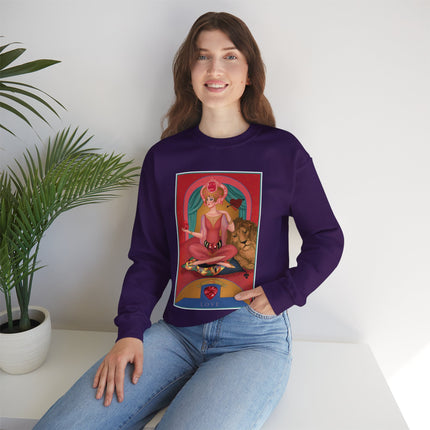 July & Ruby (from the Gem Series) by Sofia Chiostri Heavy Blend™ Crewneck Sweatshirt