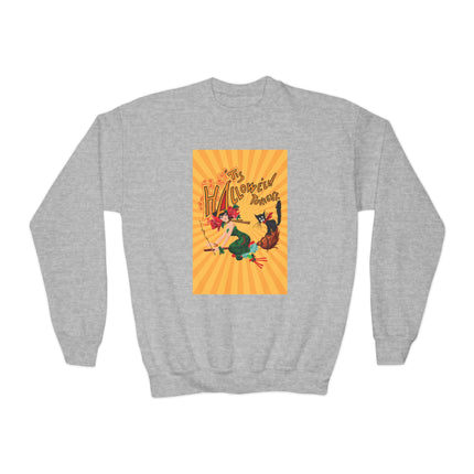 The Bewitching Ride Youth Crewneck Sweatshirt