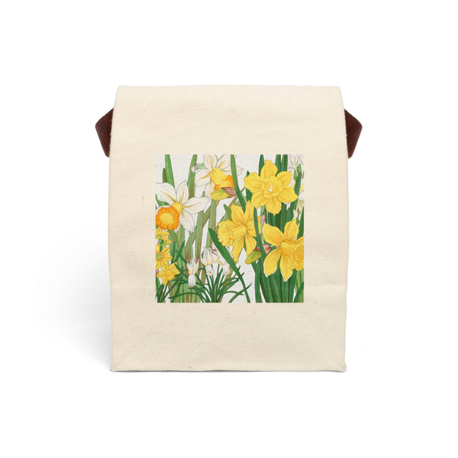 Daffodil by Tanigami Kônan Canvas Lunch Bag with Straps
