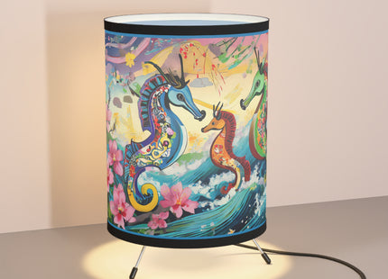 Seahorse Symphony Tripod Lamp