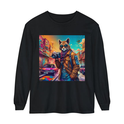 Neon Photographer Long Sleeve T-Shirt