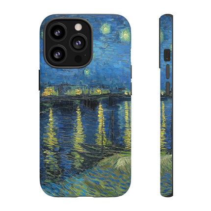 Starry Night Over the Rhone by Vincent Van Gogh Phone Cases