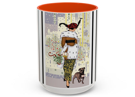 Wrapped in Elegance Colorful Mugs (11oz, 15oz)