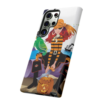 Moonlit Pirate Halloween Phone Cases