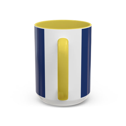 🌙🎿 The Moonlit Christmas Skier Colorful Mug – Whimsical Holiday Fantasy