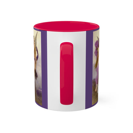 The Abduction of Psyche by William Bouguereau Colorful Mugs, 11oz