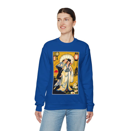 Golden Embrace Heavy Blend™ Crewneck Sweatshirt