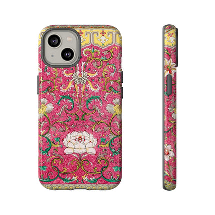 Pink Floral Pattern by Owen Jones Phone Cases