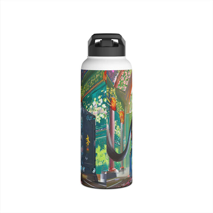 Cyber Panther's Hunt Stainless Steel Water Bottle