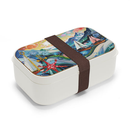 Nautical Patterns Bento Lunch Box