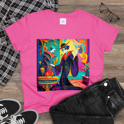 Phantoms of Elegance Women's Midweight Cotton Tee
