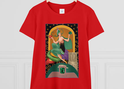 May & Emerald (from the Gem Series) by Sofia Chiostri Women's Midweight Cotton Tee