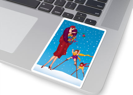 Snowfall & Couture Kiss-Cut Stickers (4 Sizes)