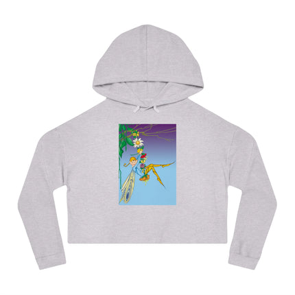 A Fairy's Delight Cropped Hooded Sweatshirt
