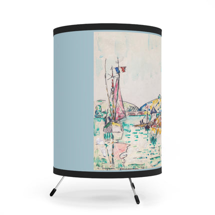 Concarneau by Paul Signac Tripod Lamp