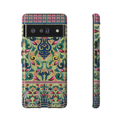 Colorful Flower Pattern by Owen Jones Phone Cases