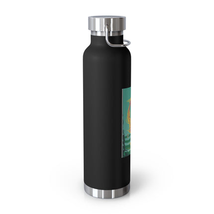 Golden Serenity Copper Vacuum Insulated Bottle, 22oz