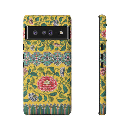 Chinese Floral Illustration by Owen Jones Phone Cases