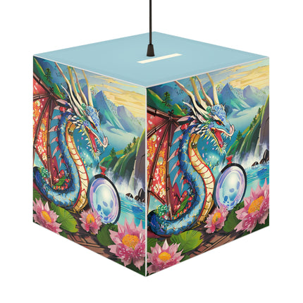 Wisdom's Guardian Light Cube Lamp