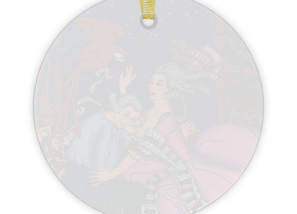 The Jealous Parrot Glass Ornament