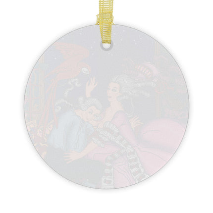 The Jealous Parrot Glass Ornament