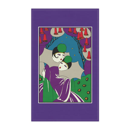 Two Pierrots Kitchen Towel